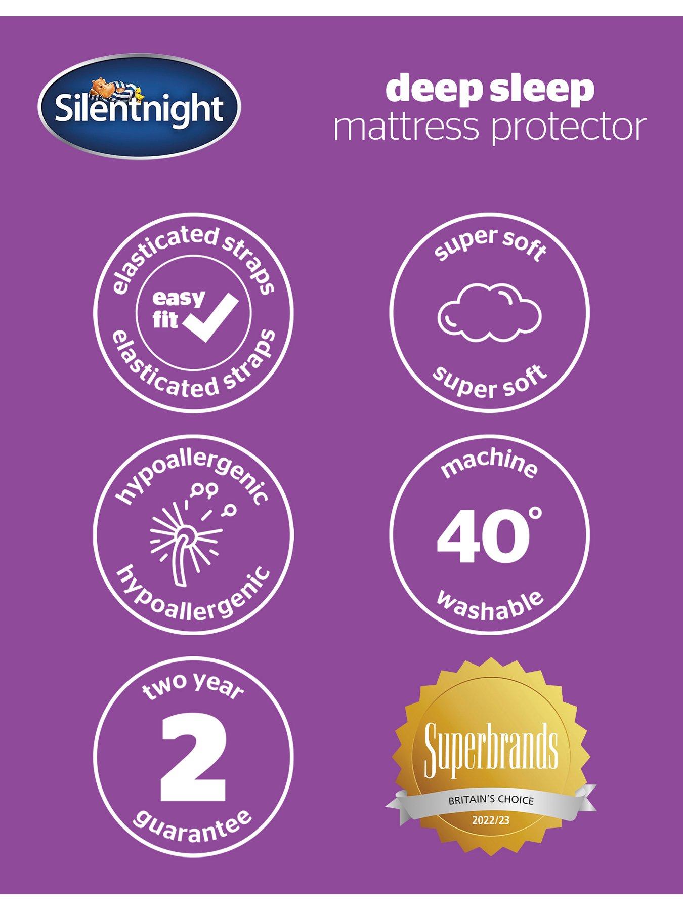 Image 7 of 7 of Silentnight Deep Sleep Mattress Protector