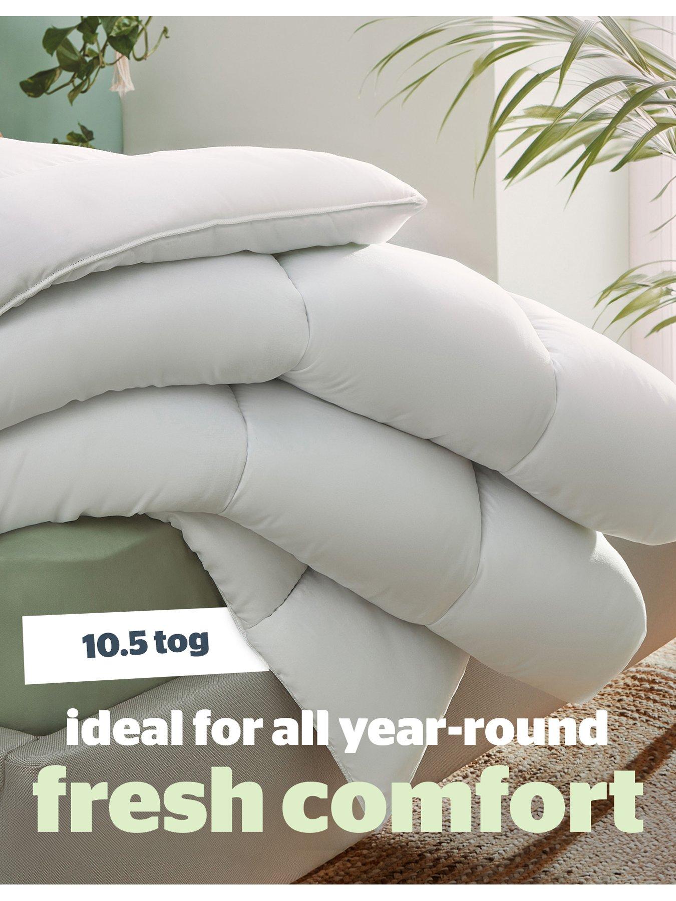 Image 3 of 7 of Silentnight Anti Allergy, Anti Bacterial 10.5 Tog Duvet - White