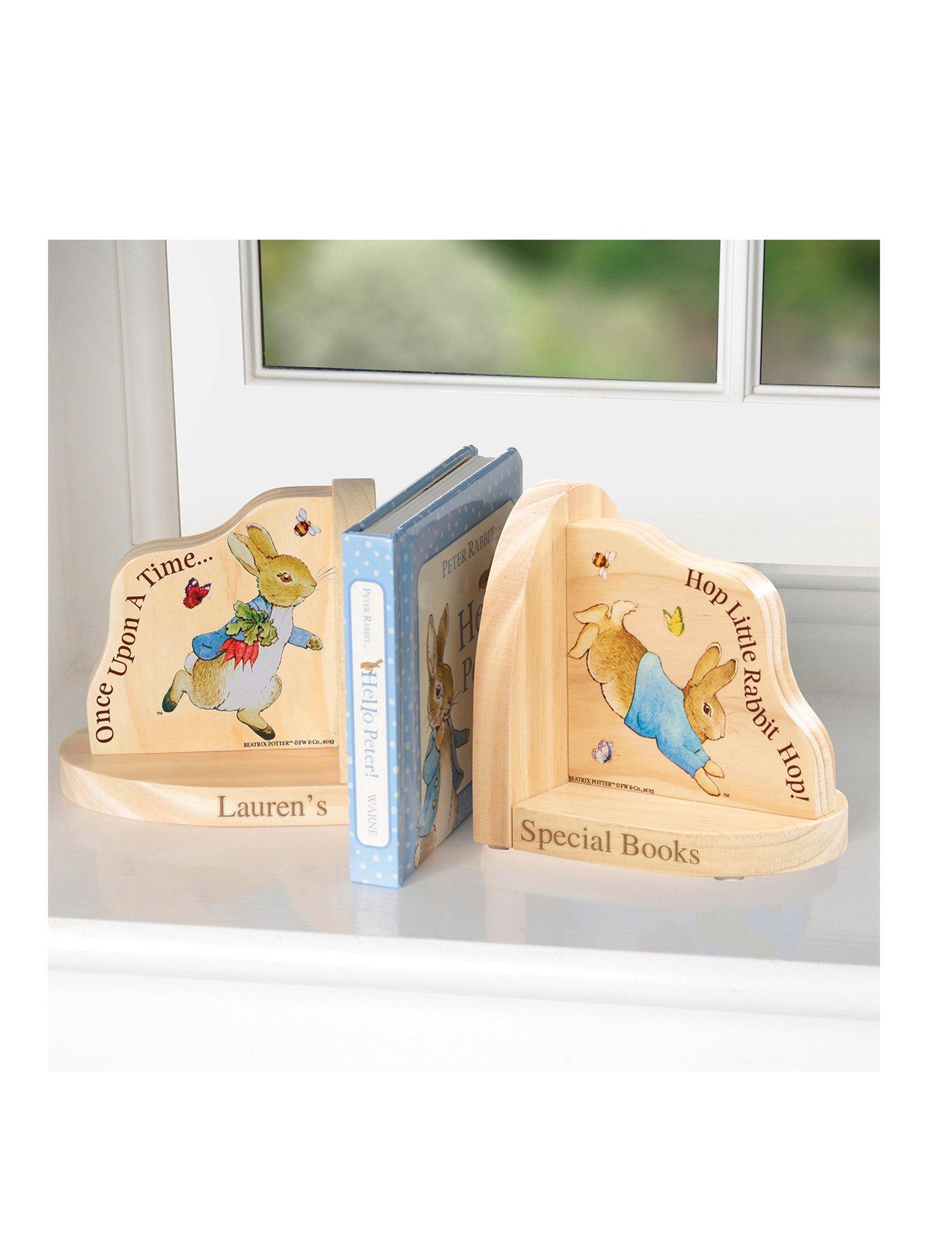 Peter Rabbit Personalised Bookends Very Co Uk