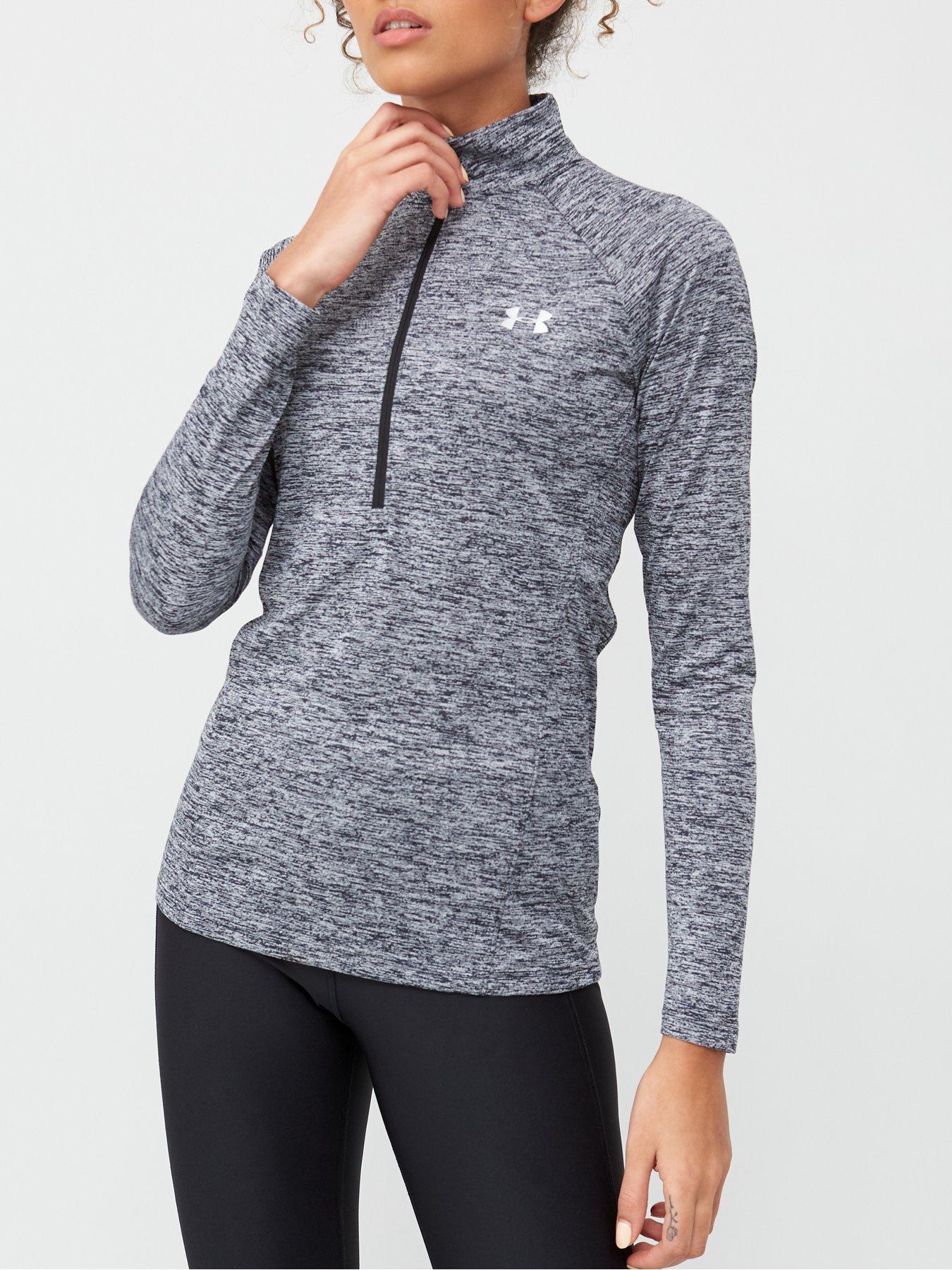 under armour technical half zip top ladies