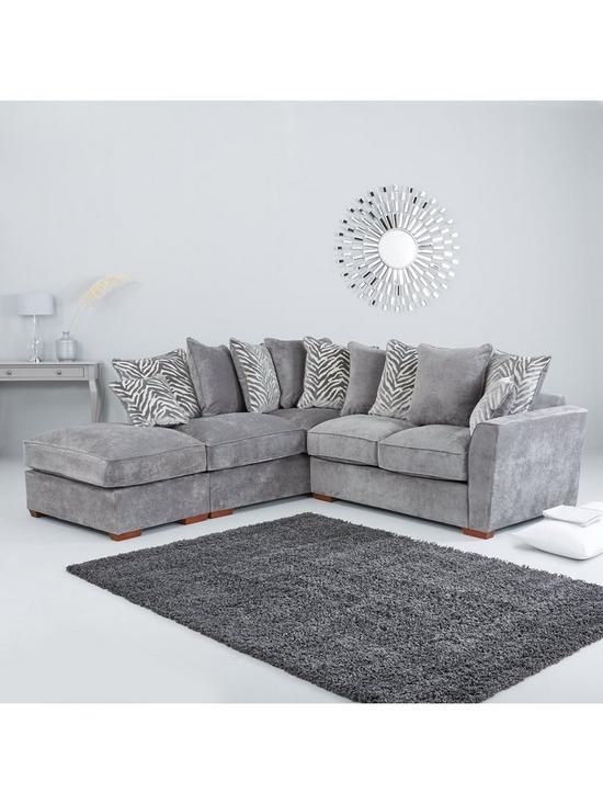 stillFront image of kingston-leftnbsphand-scatter-back-corner-chaise-sofa-bed-with-footstool