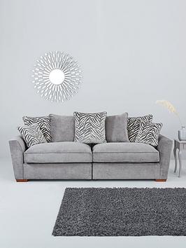 Product photograph of Very Home Kingston 4 Seater Scatter Back Sofa from very.co.uk