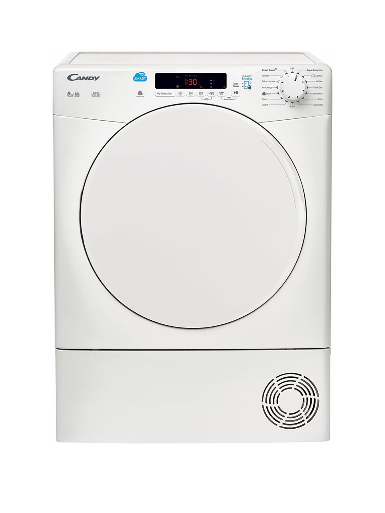 Candy Csc9Df 9Kg Load Condenser Sensor Tumble Dryer With Smart Touch – White