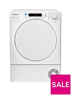 Candy CSC9DF 9kg Freestanding Condenser Tumble Dryer - White Best Price and Cheapest