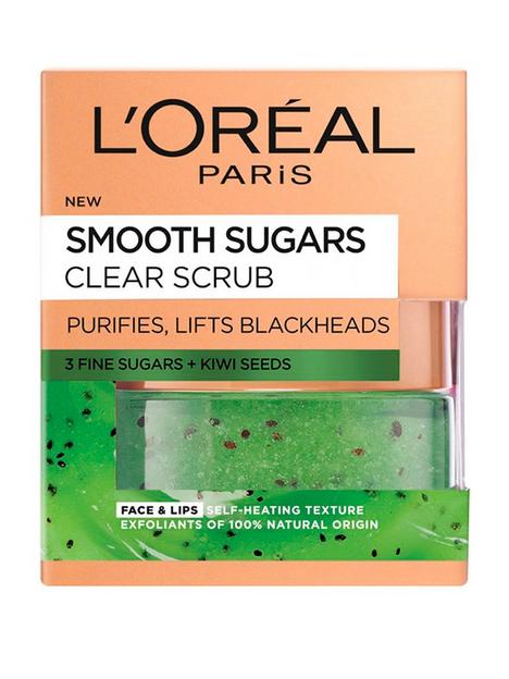 loreal-paris-smooth-sugar-clear-kiwi-face-and-lip-scrub-50ml