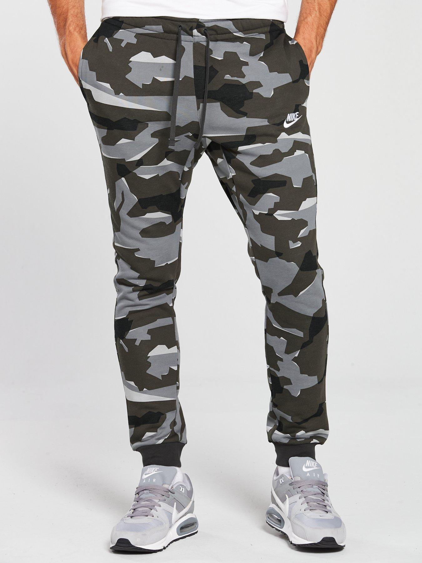 men's camo joggers nike sportswear club