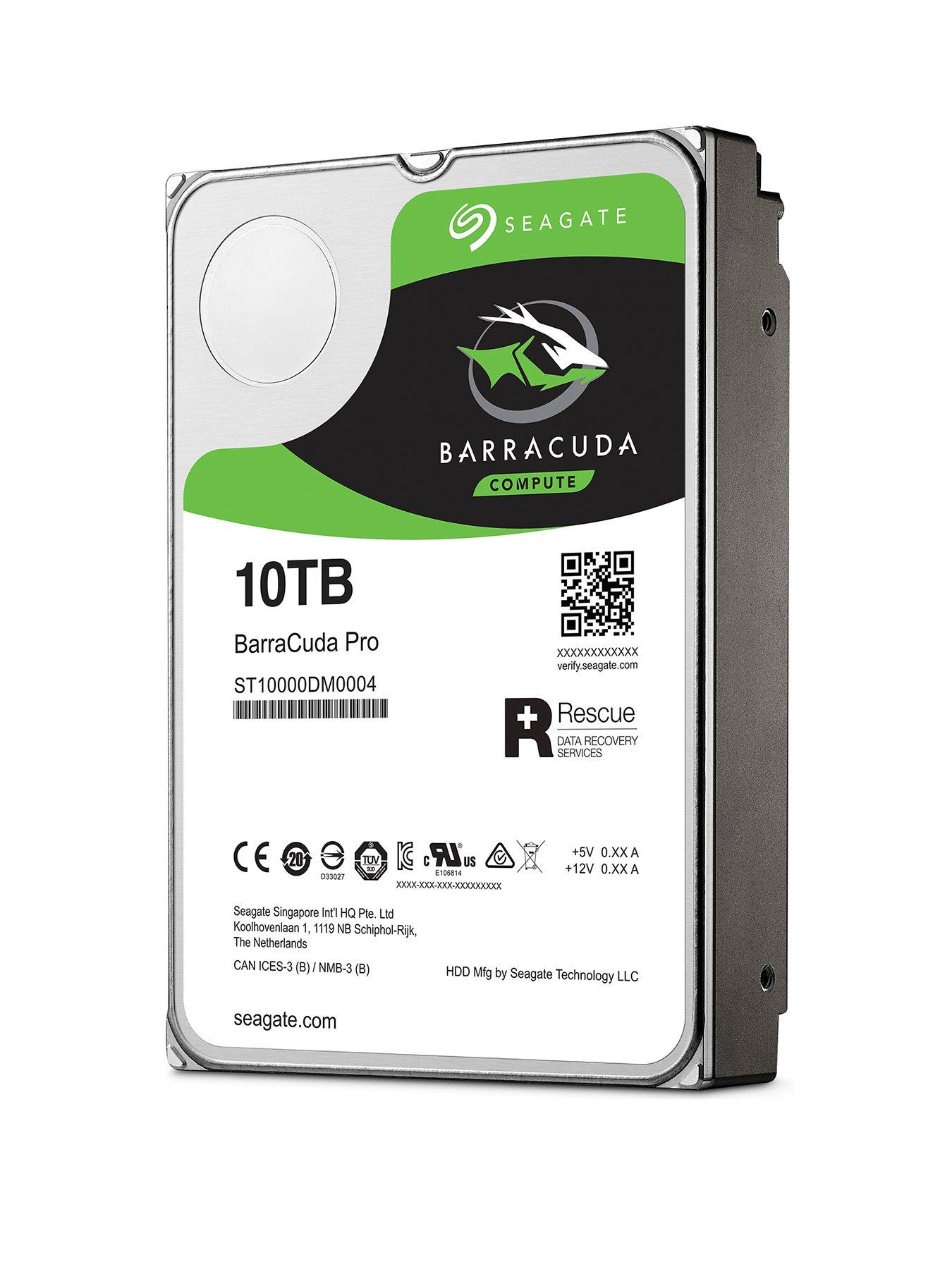Seagate 10Tb Barracuda Pro 3.5 Inch Internal Hard Drive For Pc