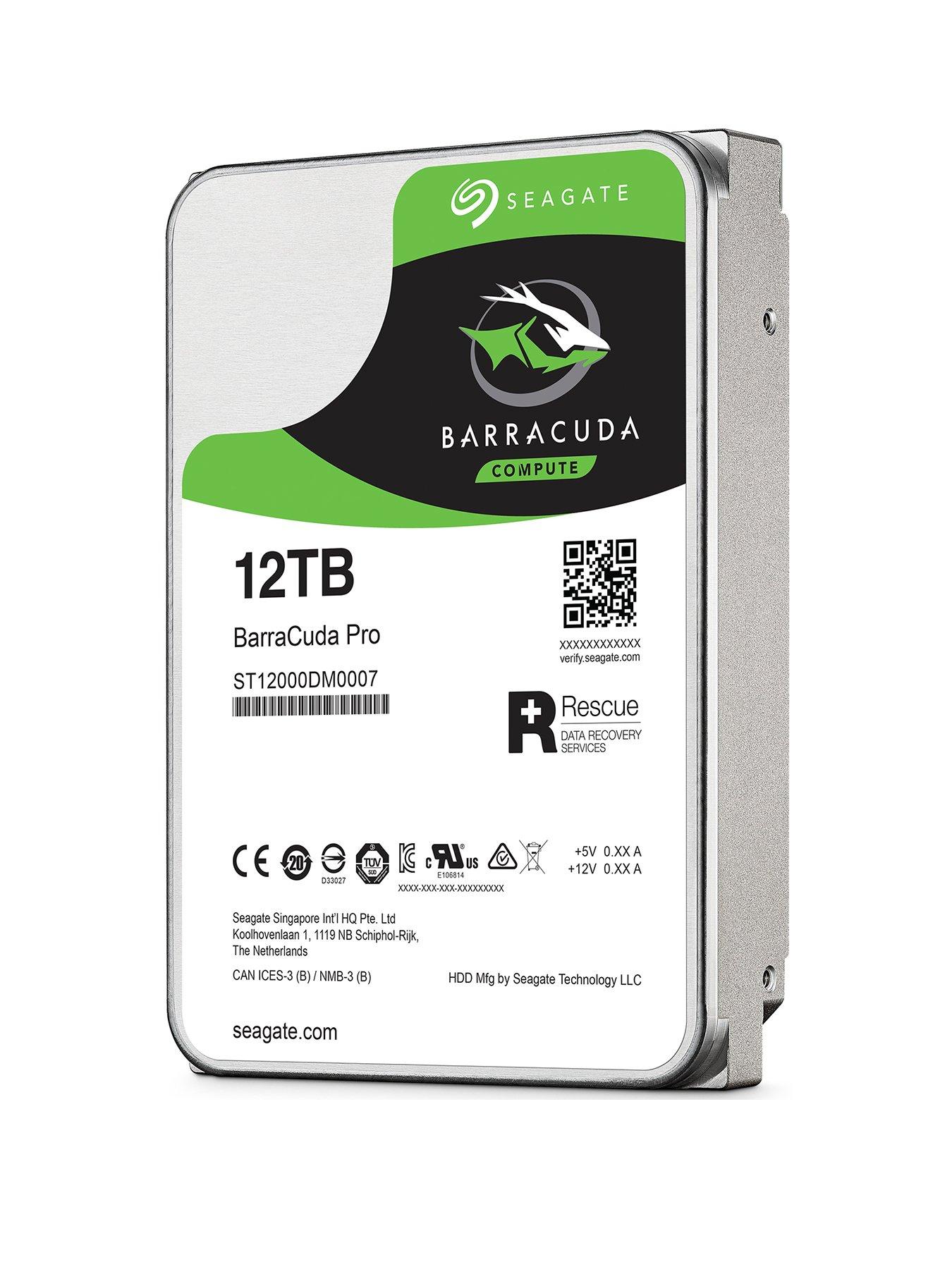 Seagate 12Tb Barracuda Pro 3.5 Inch Internal Hard Drive For Pc