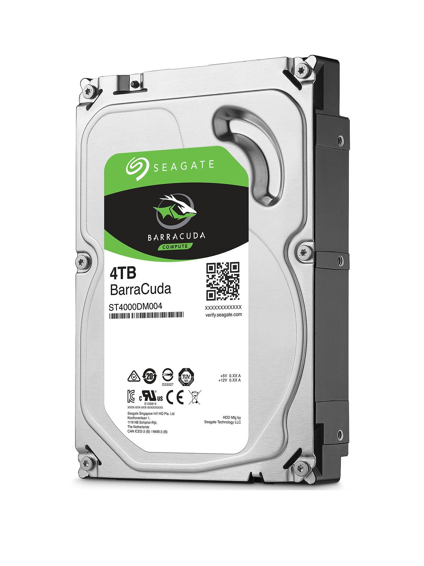 4Tb BarraCuda 3.5 inch Internal Hard Drive for PC