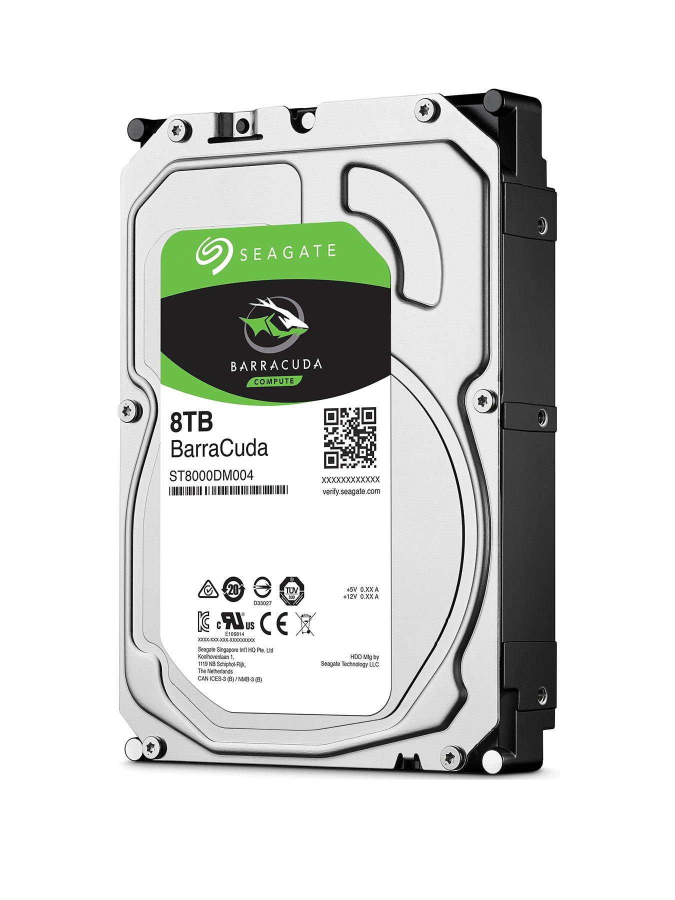 seagate 2tb internal hard drive not detected