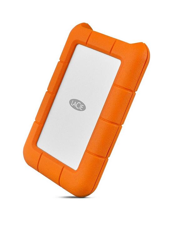 front image of lacie-1tb-rugged-usb-c-hard-drive-hdd-usb-31-stfr1000800