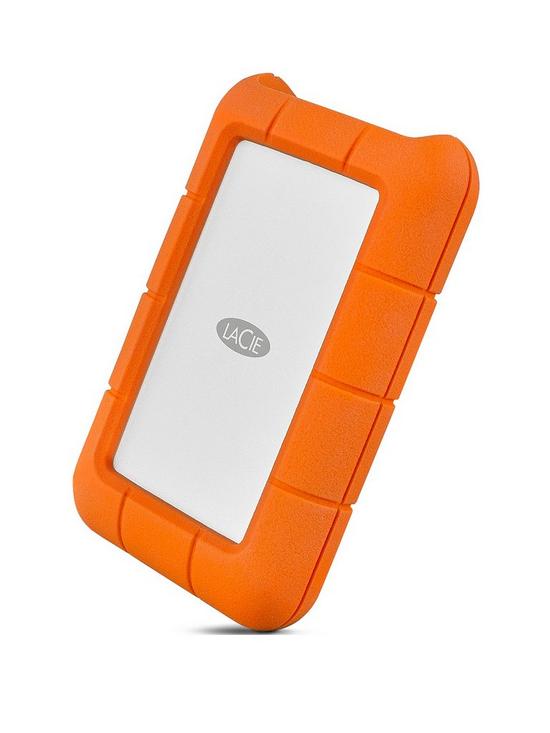 front image of lacie-4tb-rugged-usb-c-hard-drive-hdd-usb-31-stfr4000800