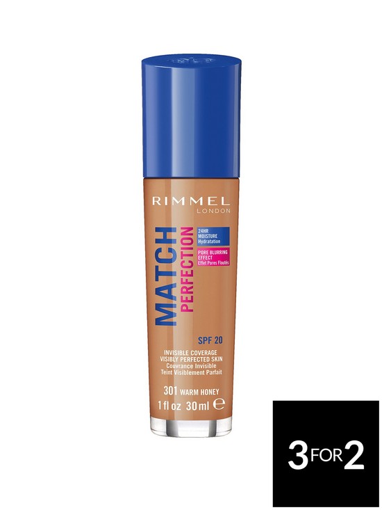 front image of rimmel-match-perfection-foundation-30ml