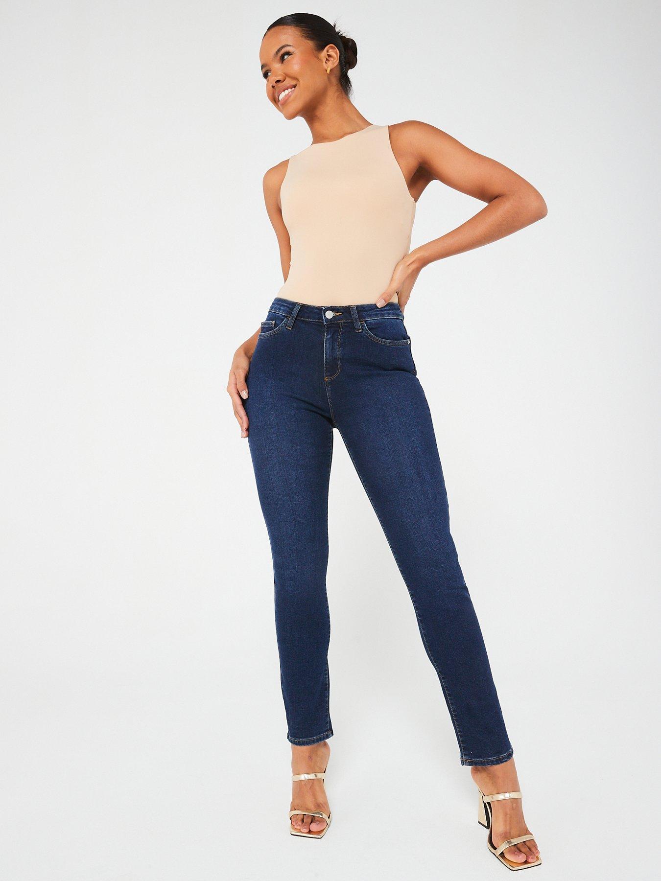 Everyday Isabelle High Rise Slim Leg Jean - Dark Wash | Very.co.uk