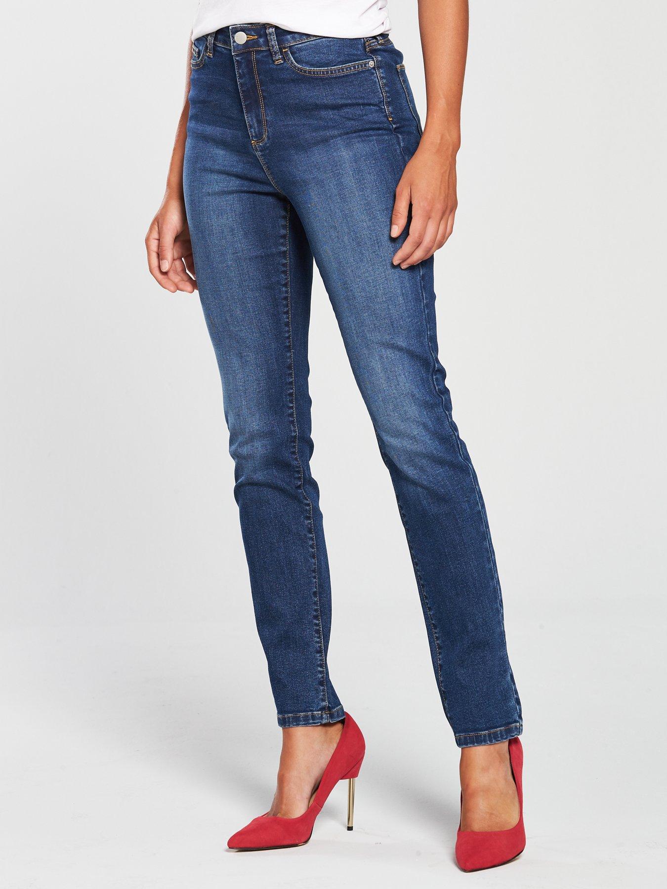 tall white skinny jeans