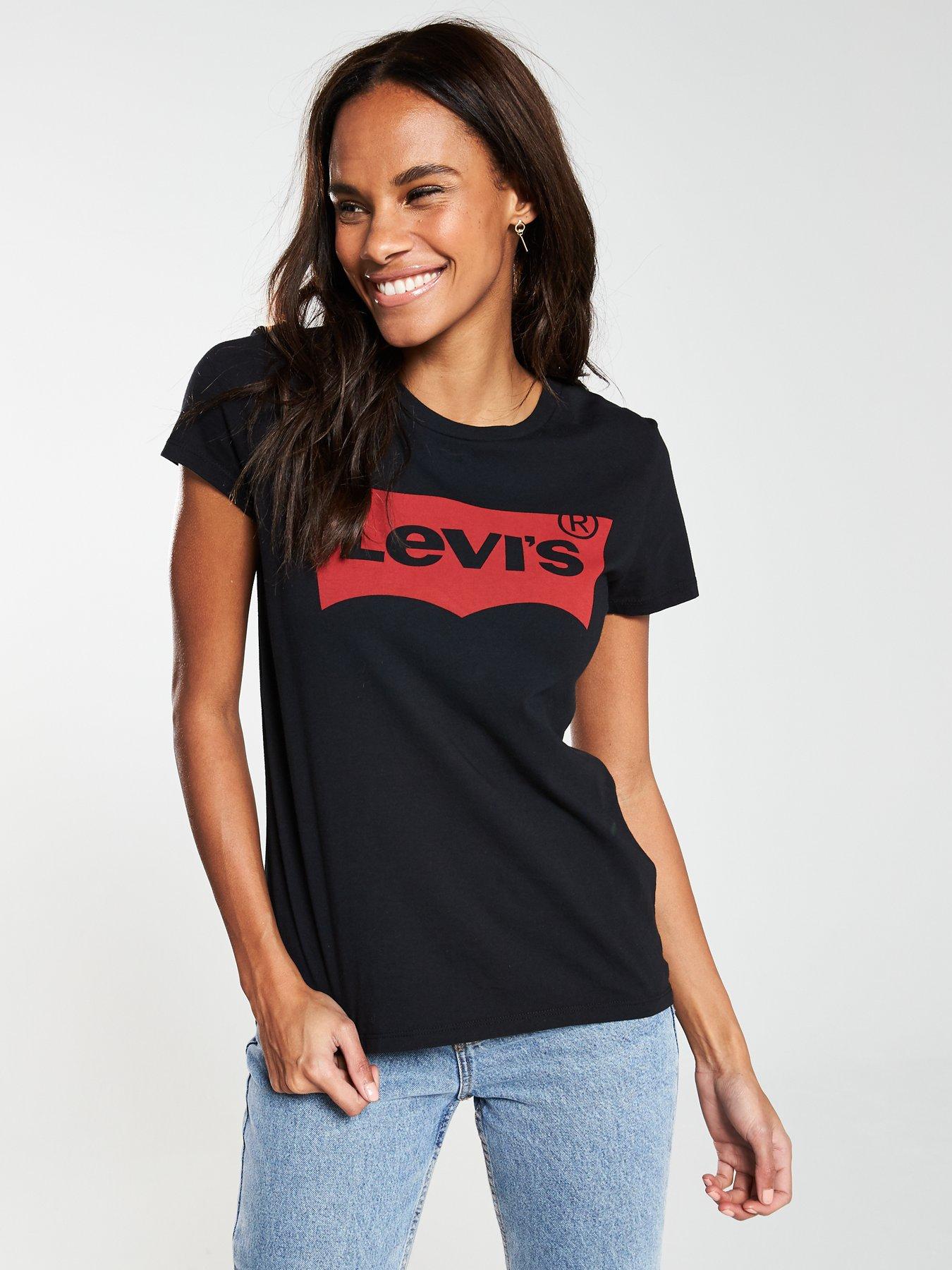 Levi s The Perfect T Shirt Mineral Black Very