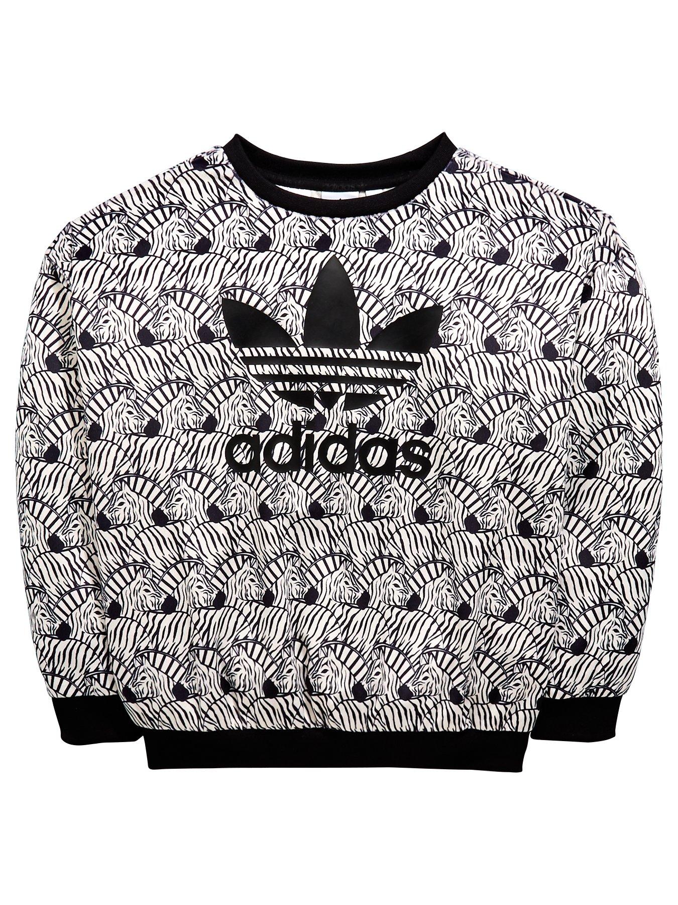 adidas zebra sweater