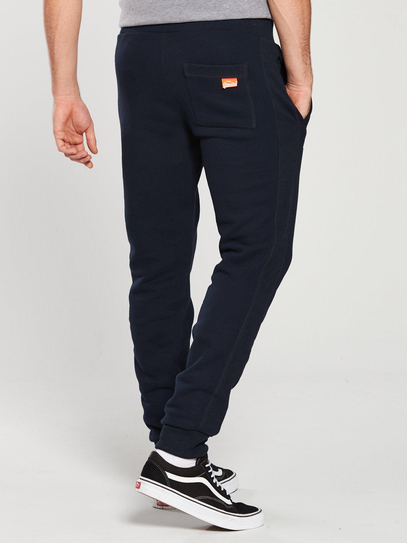 superdry orange label joggers