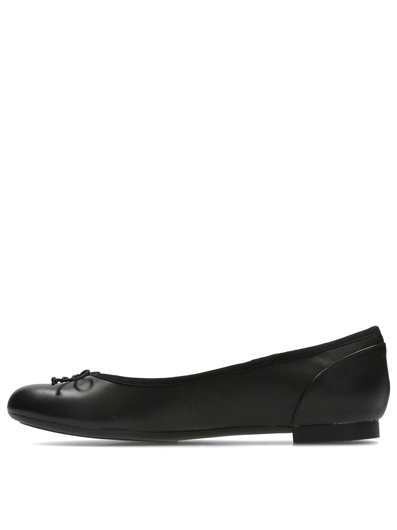 Clarks Wide Couture Bloom Black | very.co.uk