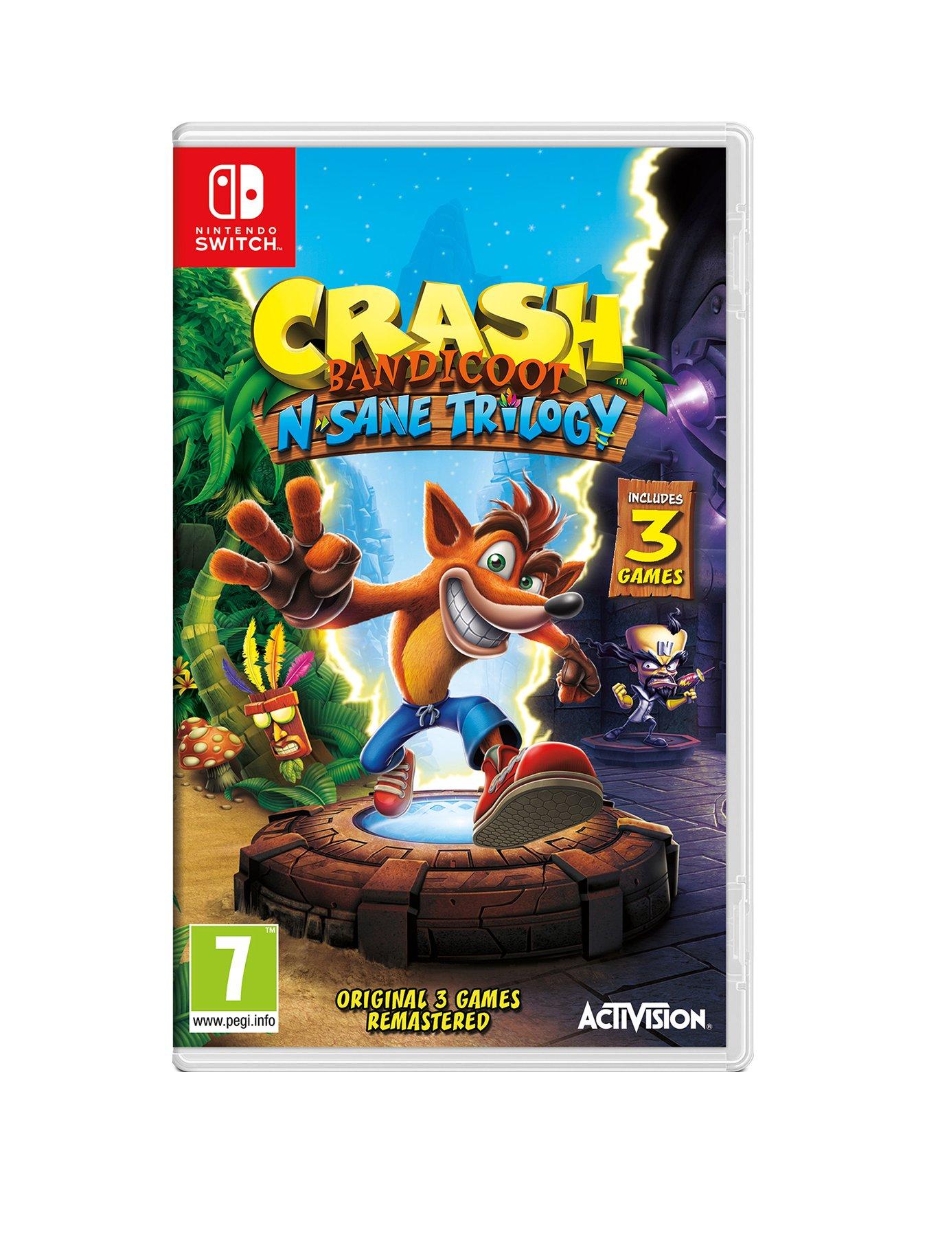Image 1 of 6 of Nintendo Switch Crash Bandicoot N'Sane Trilogy