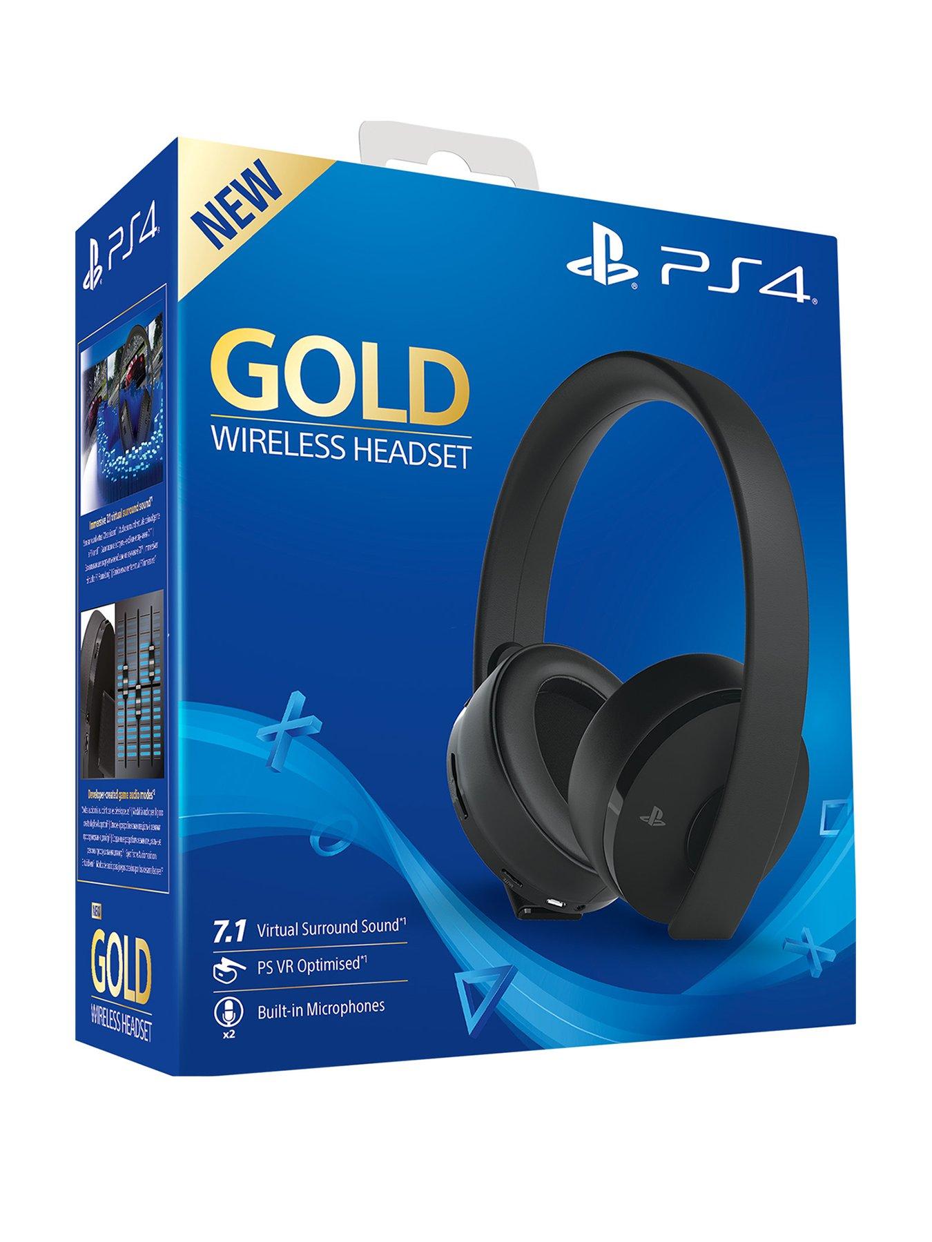 can you use a wireless headset on ps4