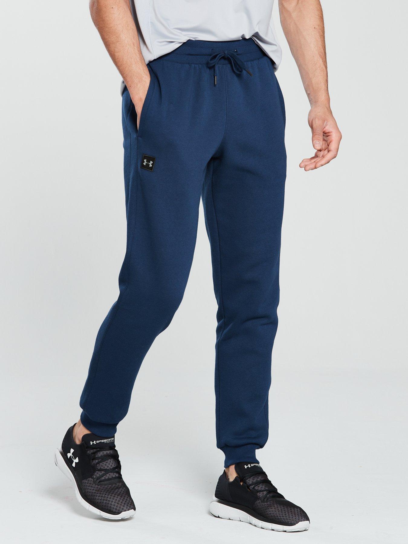 under armour blue joggers