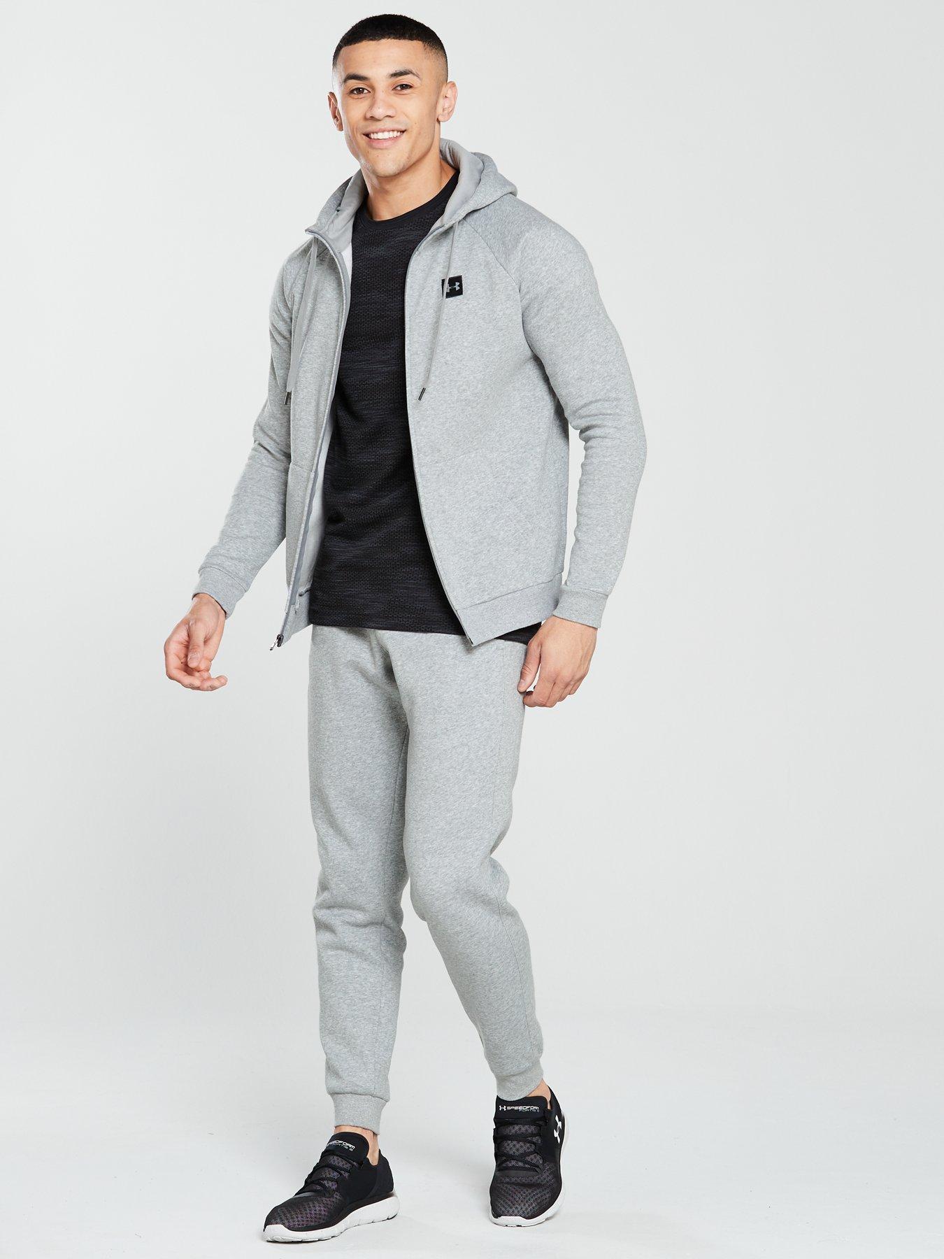 light grey under armour tracksuit
