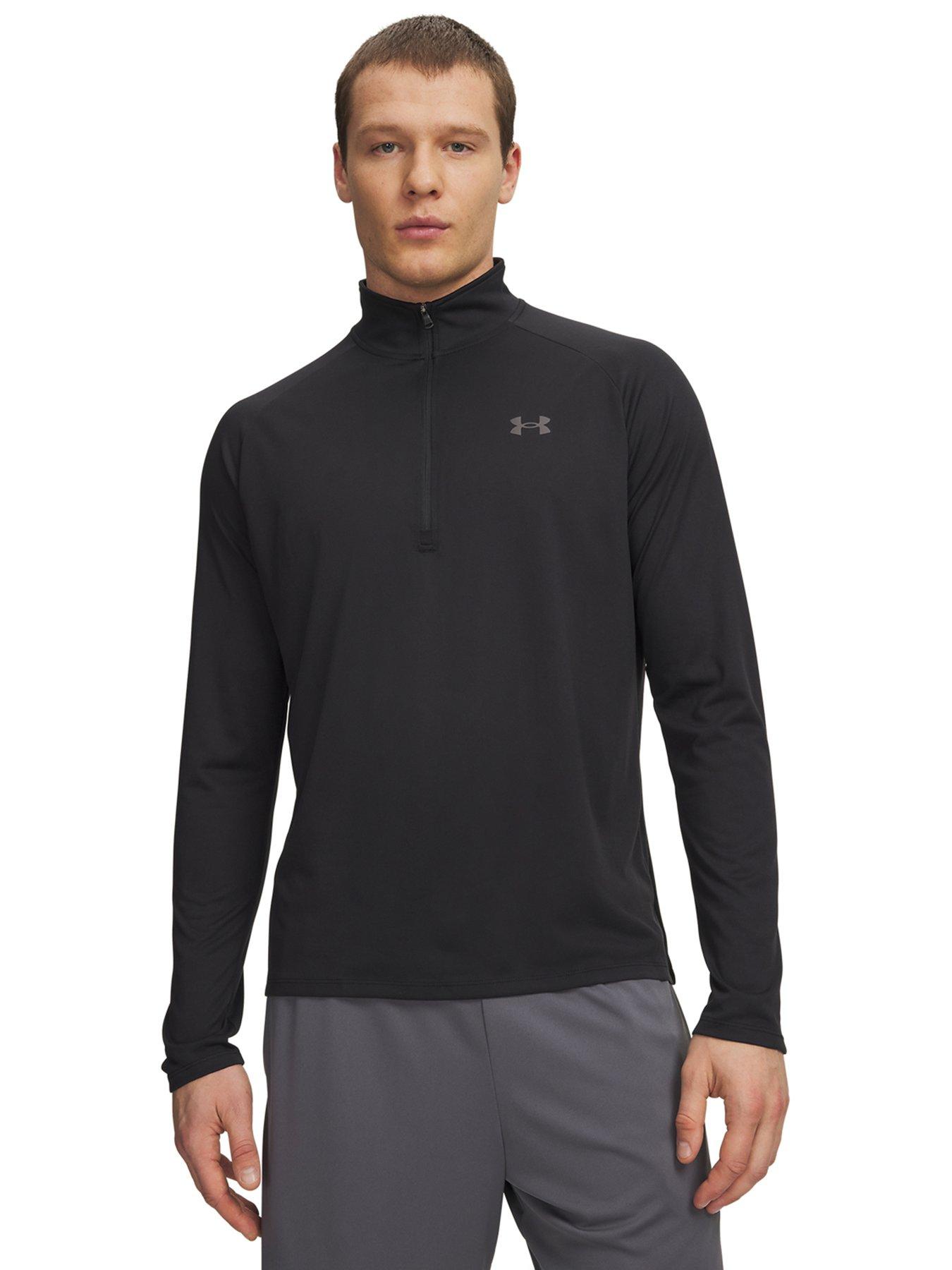 UNDER ARMOUR Training Tech 20 1/2 Zip Top - Black