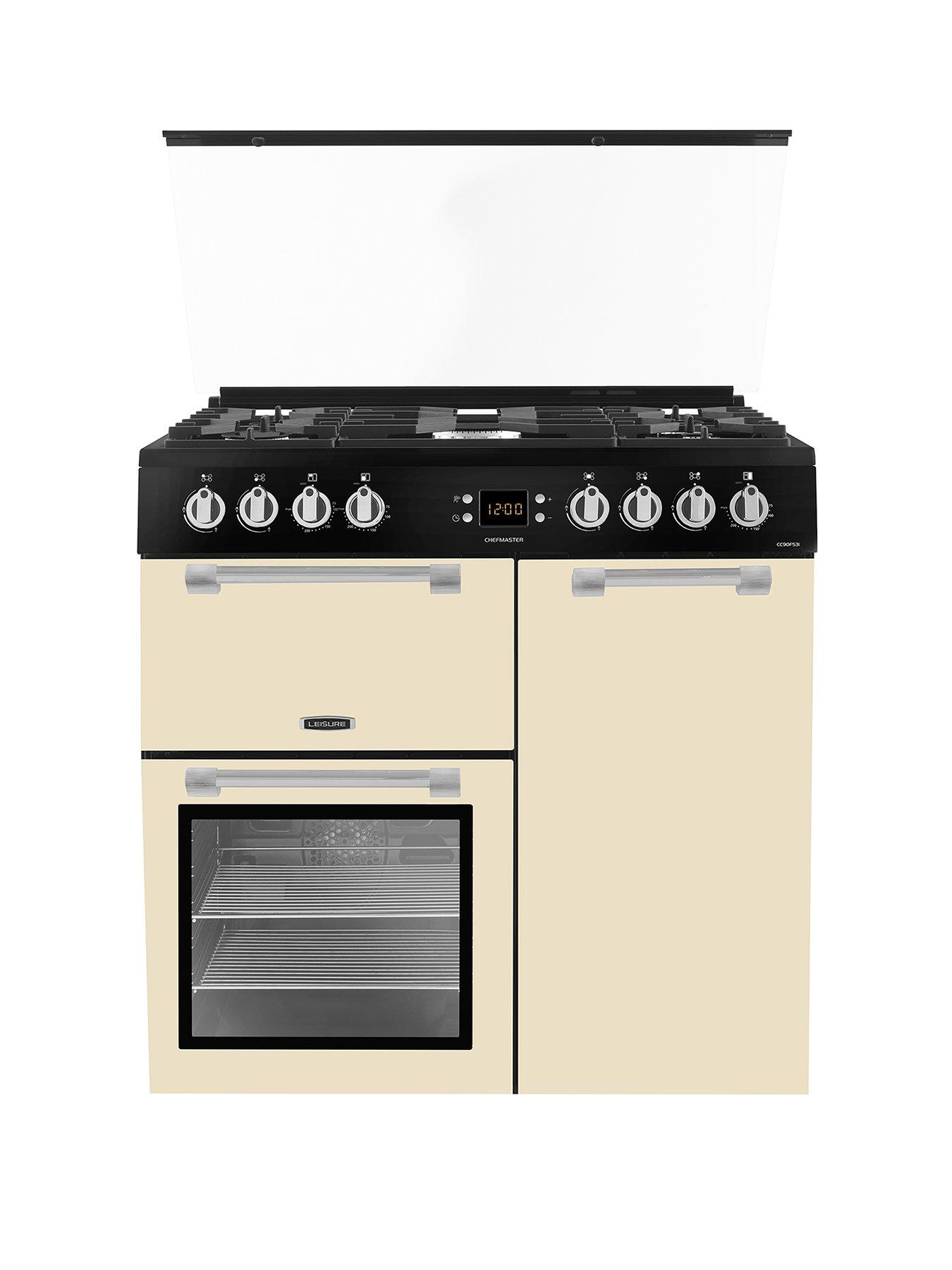 Leisure Cc90F531C 90Cm Chefmaster Dual Fuel Range Cooker  – Rangecooker With Connection