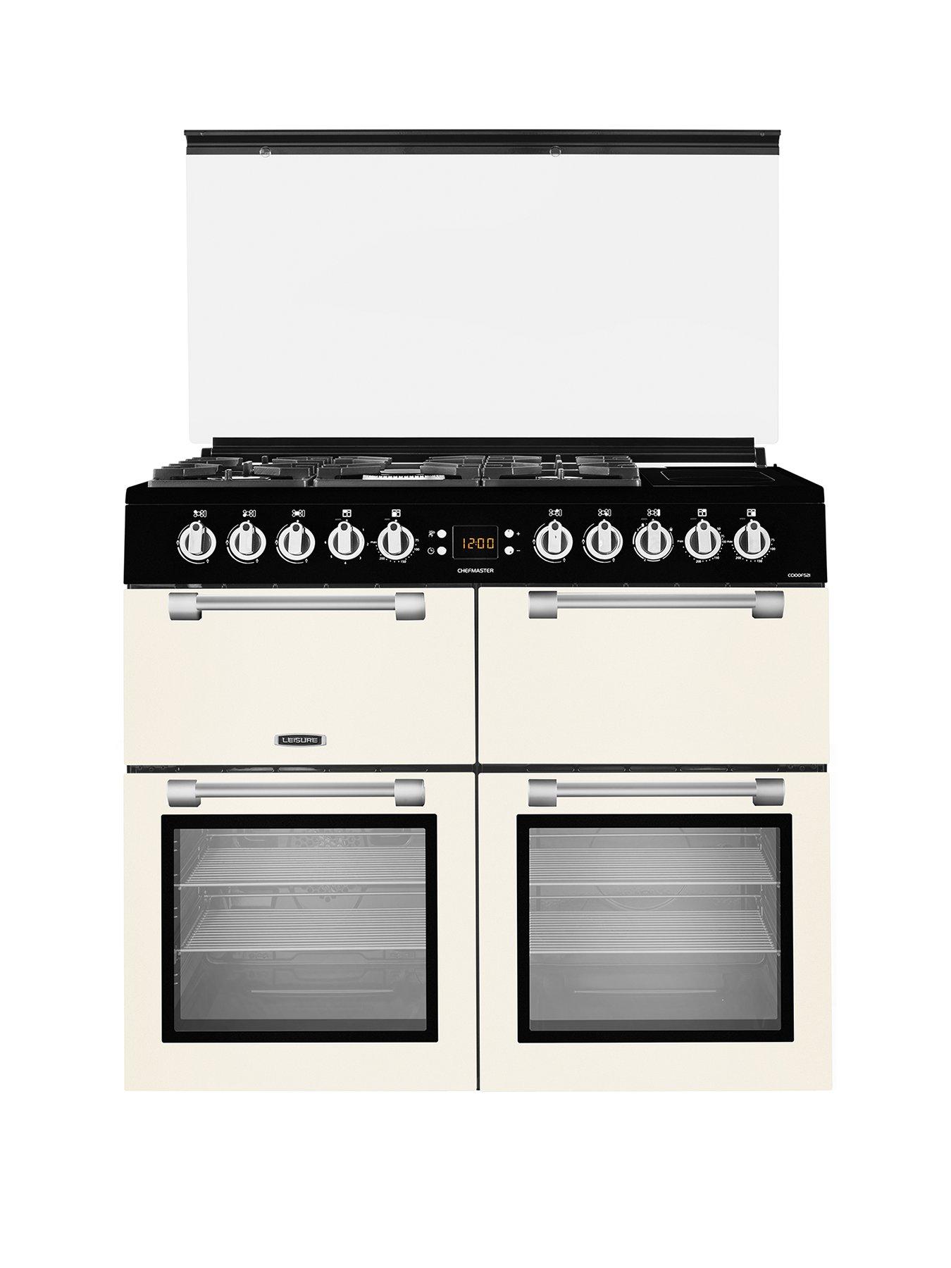 Leisure Cc100F521C 100Cm Chefmaster Dual Fuel Range Cooker  - Rangecooker With Connection