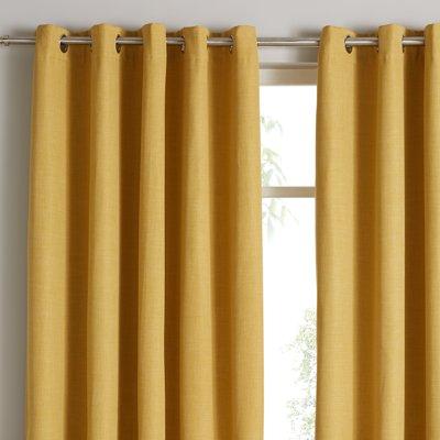 very-home-hugo-blackout-linen-eyelet-curtains