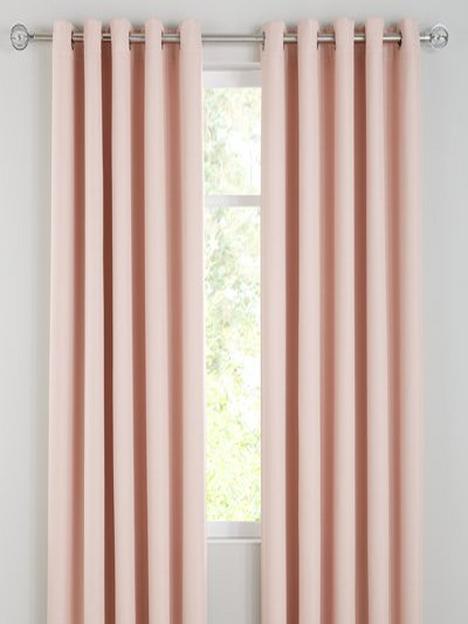 very-home-hugo-blackout-linen-eyelet-curtains