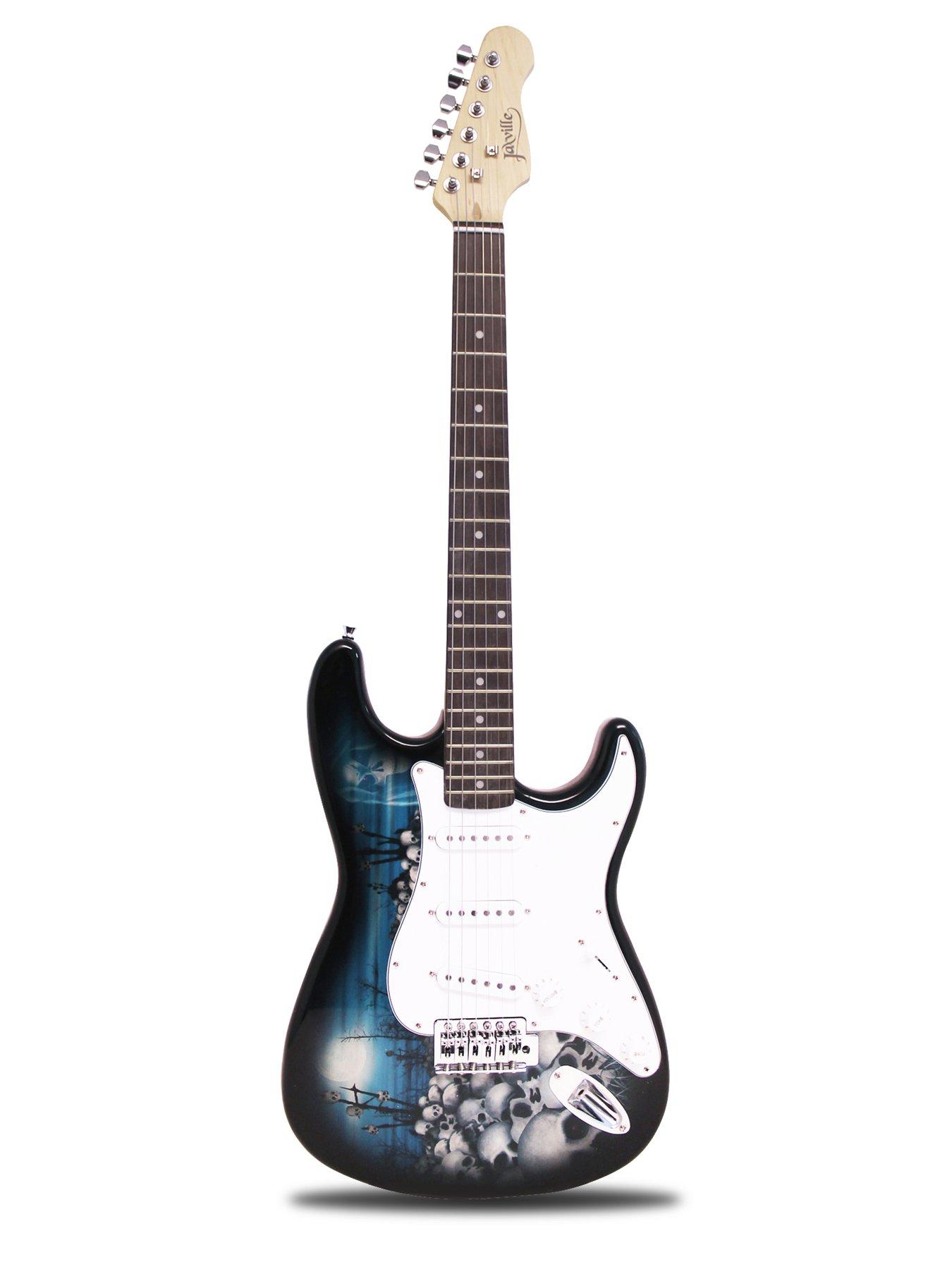 Image 2 of 5 of RockJam Jaxville Custom Design Electric Guitar Package - Reaper