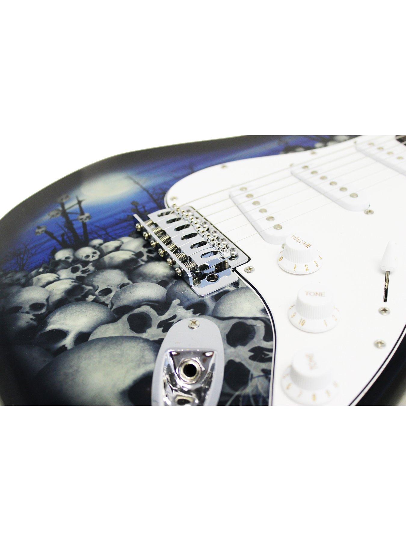 Image 5 of 5 of RockJam Jaxville Custom Design Electric Guitar Package - Reaper