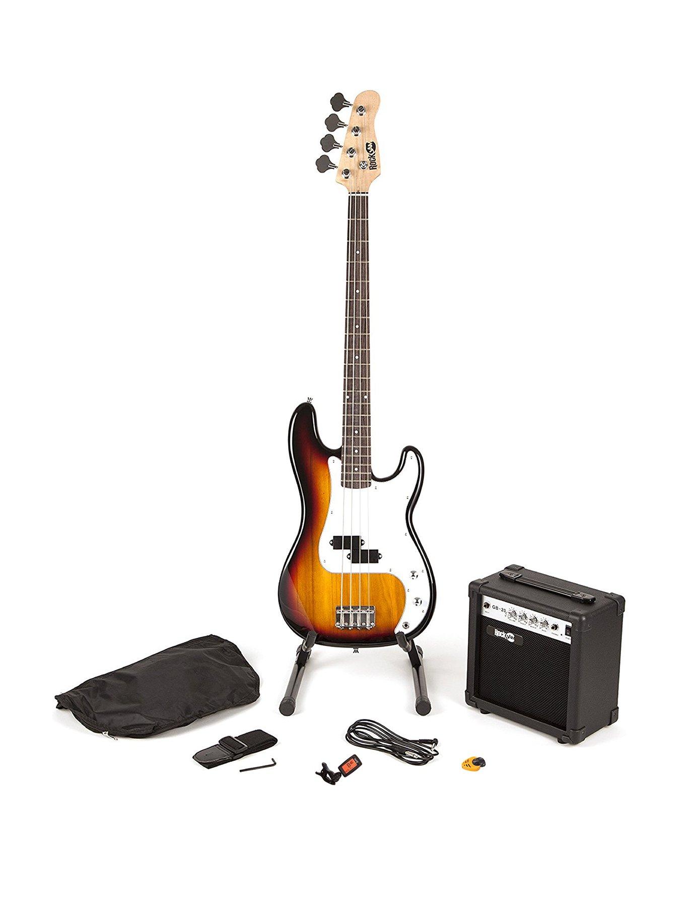 Kit pour guitare basse Rockjam Jaune