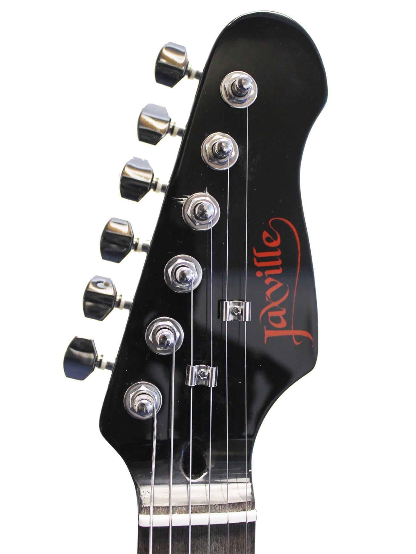 Image 4 of 5 of RockJam Jaxville Custom Design Electric Guitar Package - Demon