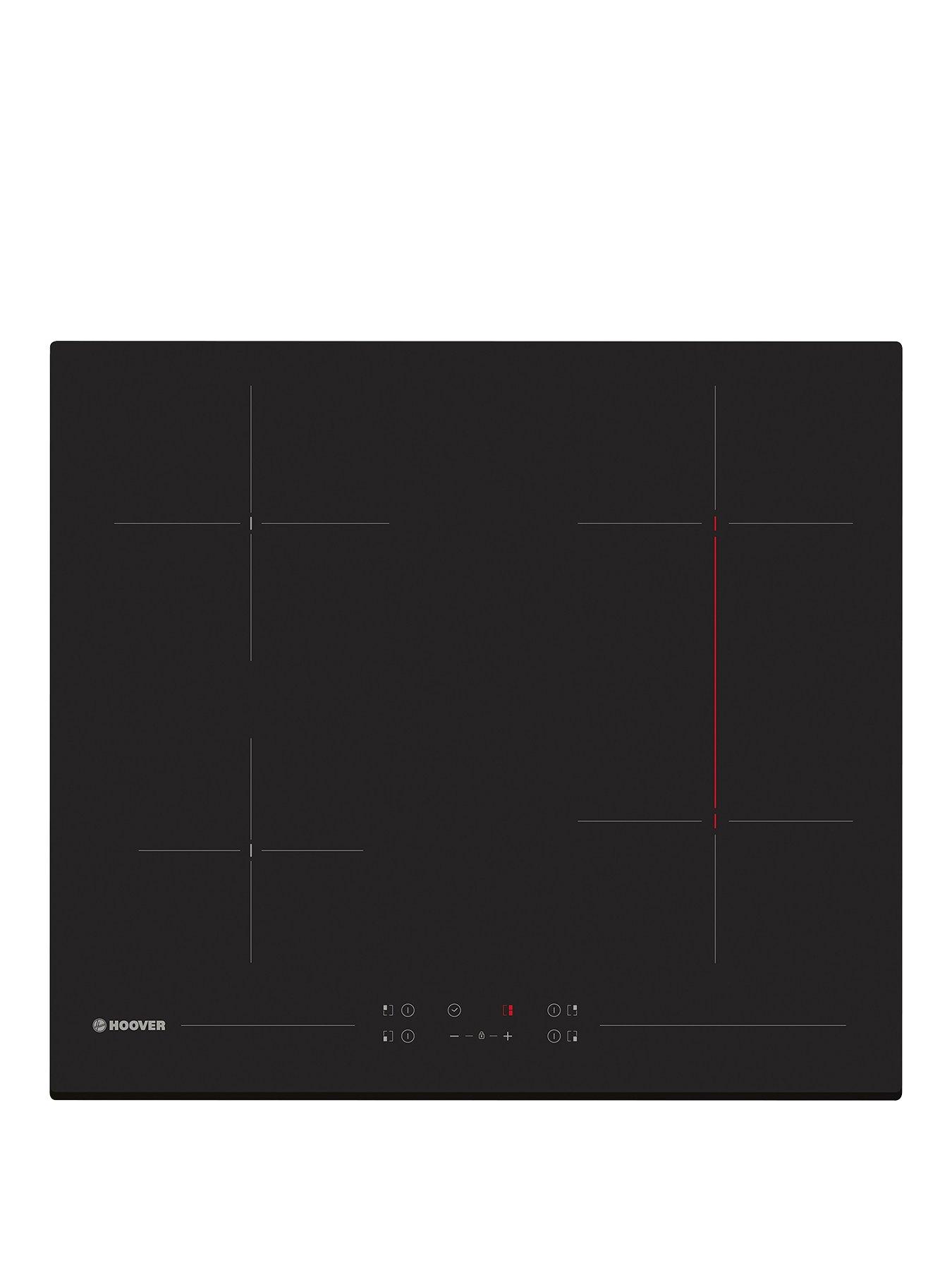 Hoover H-HOB 500 CERAMIC HH64BV 60cm Ceramic Hob with Optional Installation - Black