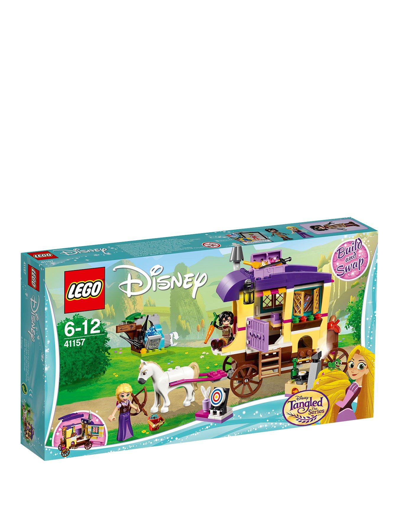 rapunzel lego caravan