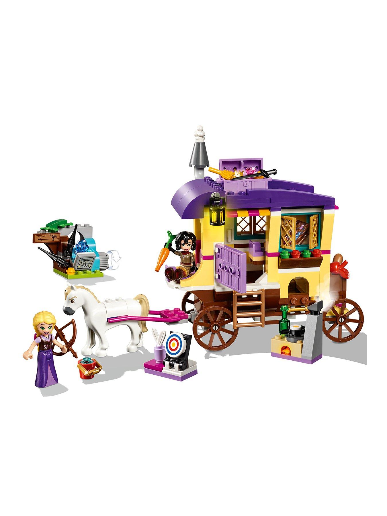 rapunzel caravan lego