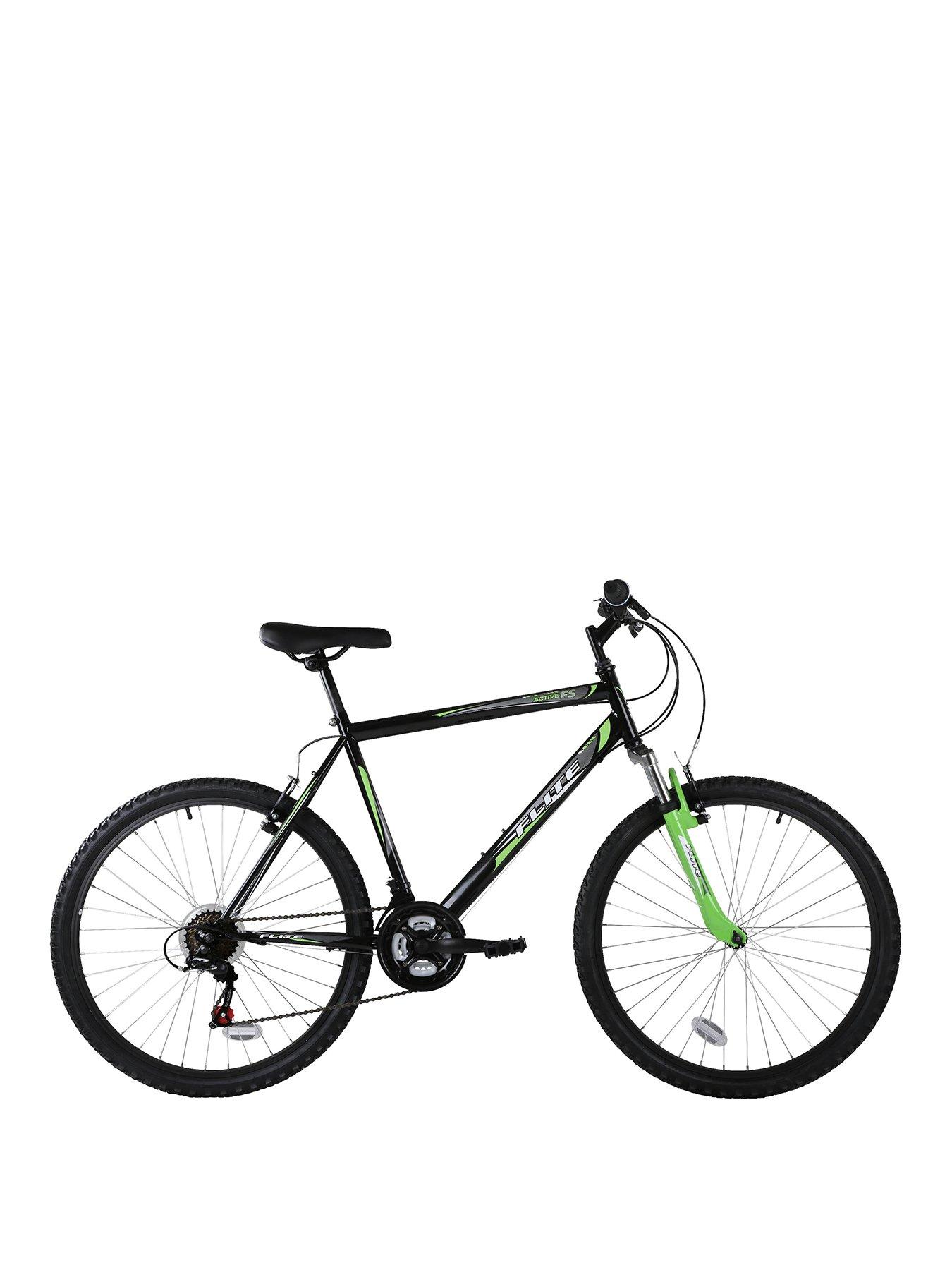 mens front suspension mountain bike