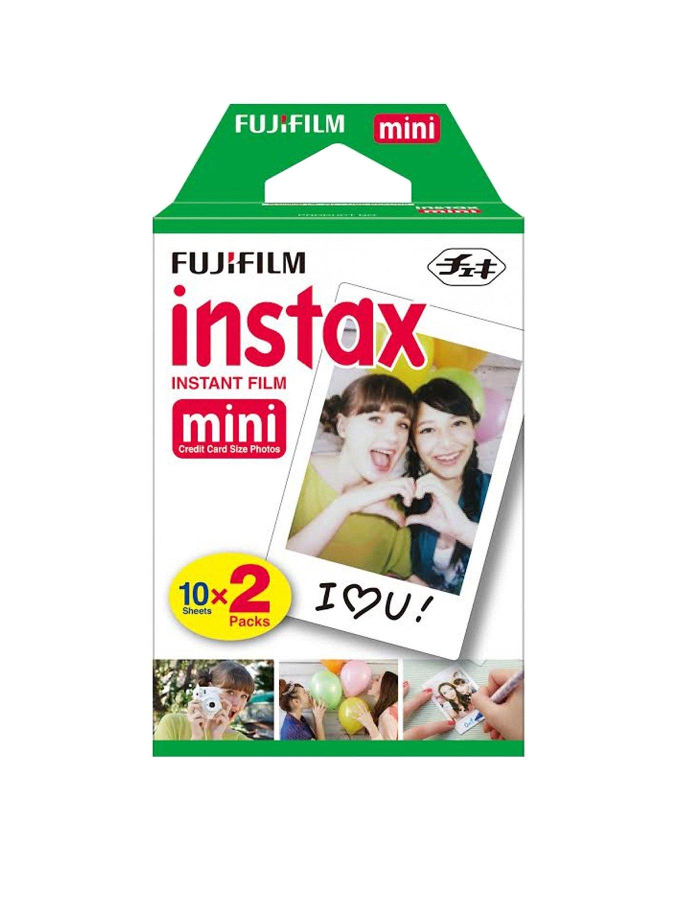 undefined Instax Mini Credit Card Size Glossy Photo Film 10 Pack x 2