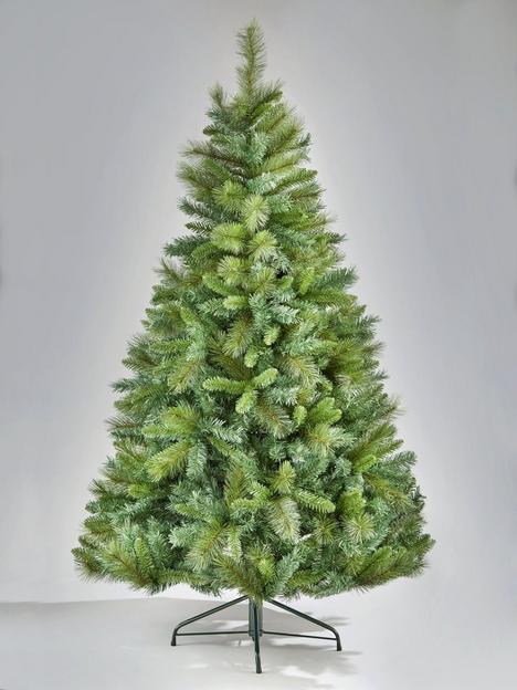 8ft-majestic-pine-christmas-tree-with-metal-stand