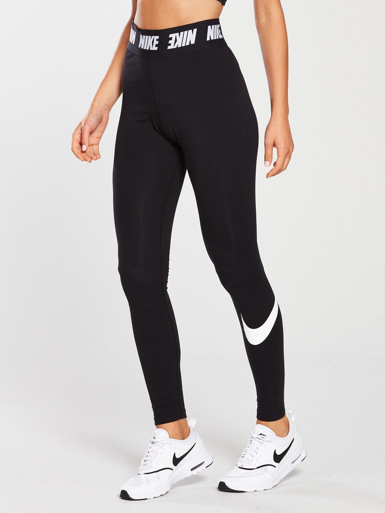 nike high waisted black leggings