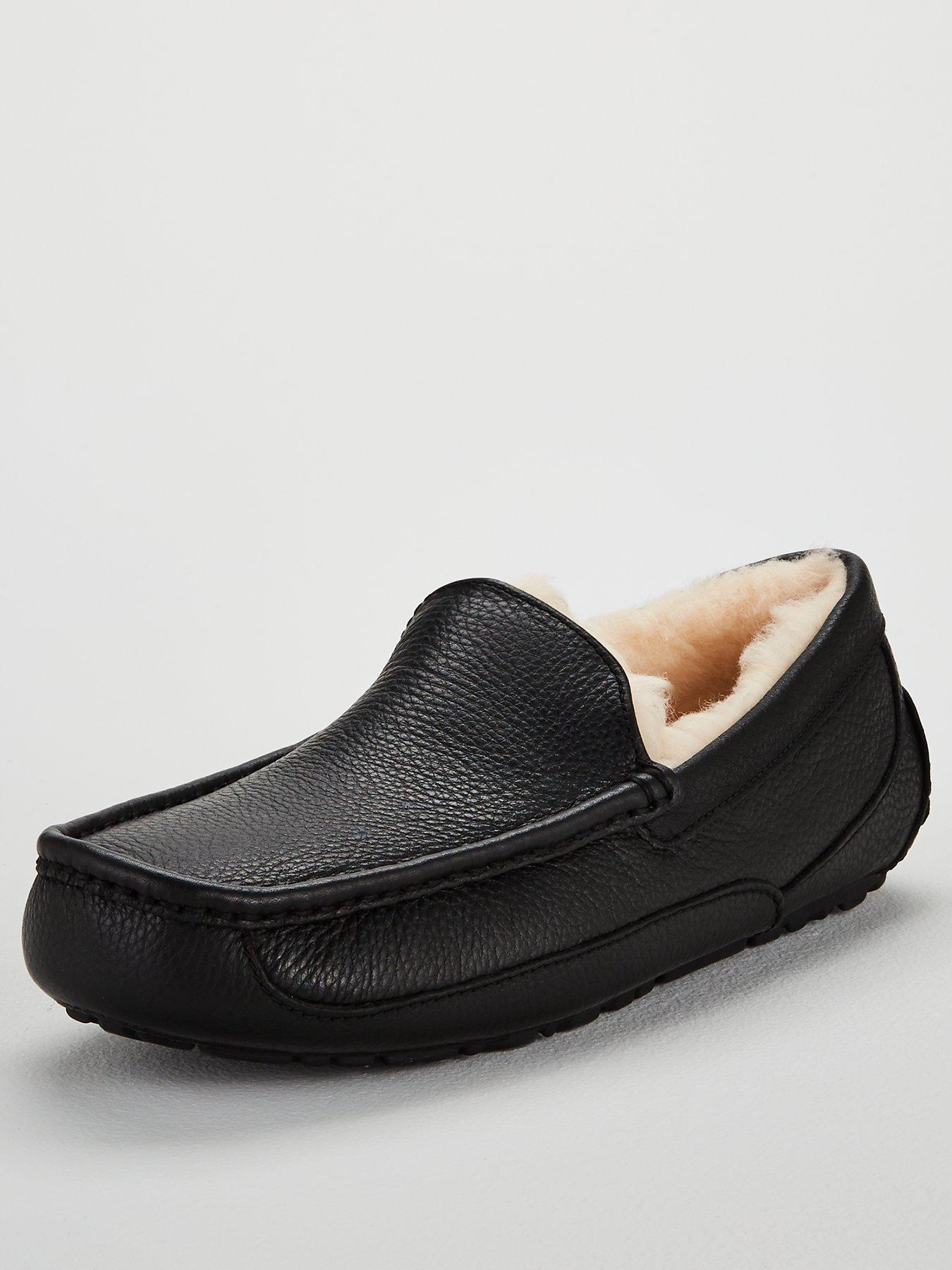 ugg ascot leather slipper