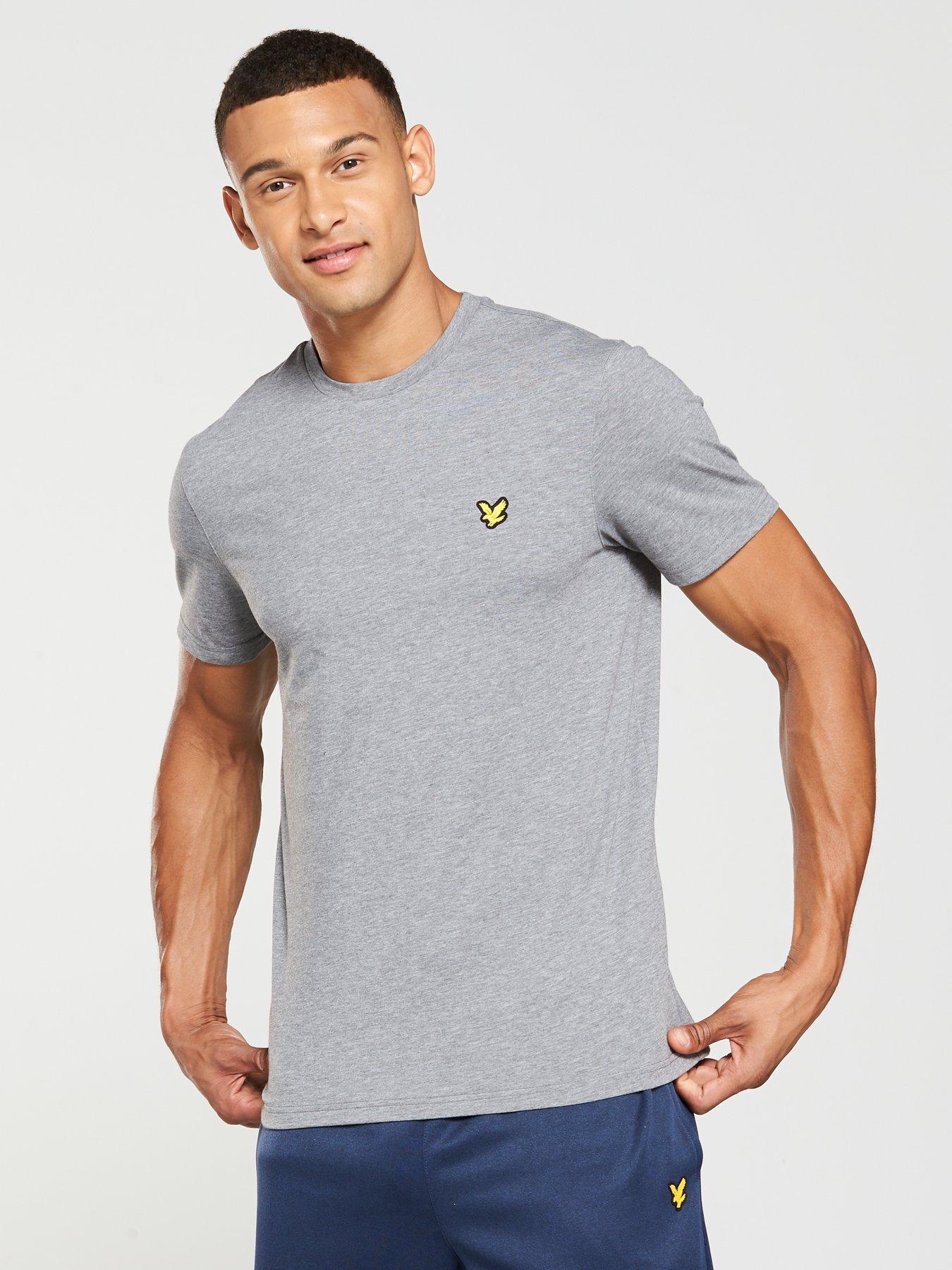 T-shirts & Polos Lyle & Scott Fitness Martin Lightweight T-Shirt - Mid Grey Marl