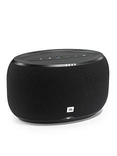 JBL LINK 300 Voice-Activated Wireless Bluetooth Speaker with Google Assistant