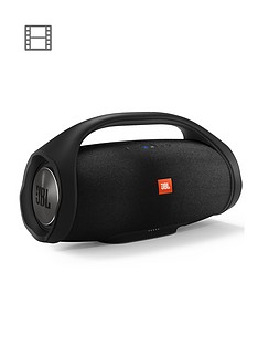 JBL BOOMBOX Wireless Bluetooth Rugged Portable Waterproof Speaker with 24 hour Battery Life and Connect+