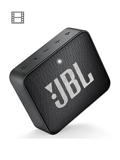 JBL GO 2 Wireless Bluetooth Speaker with IPX7 Water-Resistant Rating, 5 Hours Playtime and Call Handling - Black