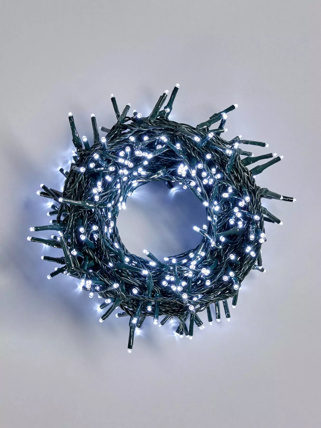 Festive 500 Cool White Sparkle Indoor Outdoor Christmas Lights Very Co Uk