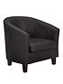 image of very-home-majestic-faux-leather-tub-chairnbsp--fscreg-certified